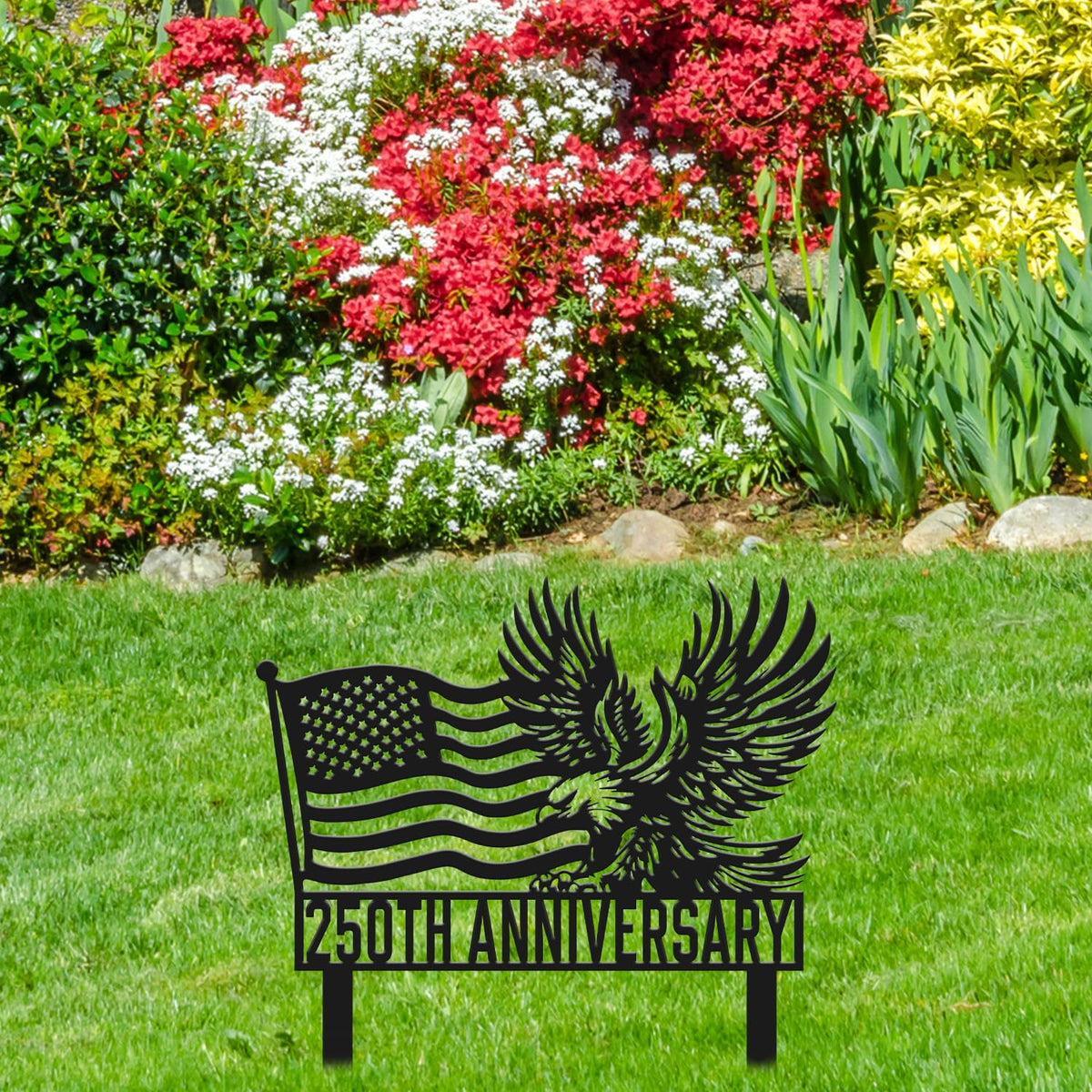 Rngmsi 12x7.8 inch memorial plaque designed for outdoor durability.
