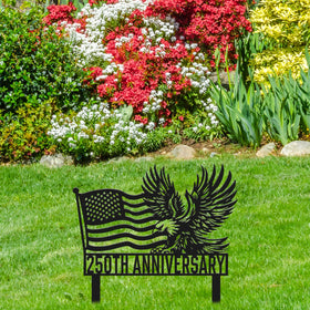 Rngmsi 12x7.8 inch memorial plaque designed for outdoor durability.