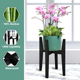 Rnined plant stand supporting up to 120 lb for sturdy display