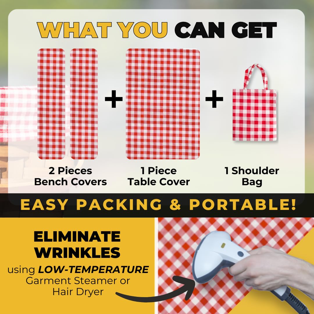 RNOONY elastic corners and soft flannel backing ensure a secure fit.