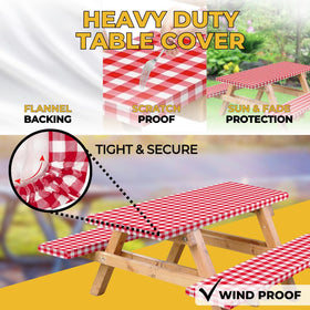 RNOONY wipe-clean surface resists dirt and dust for outdoor use.