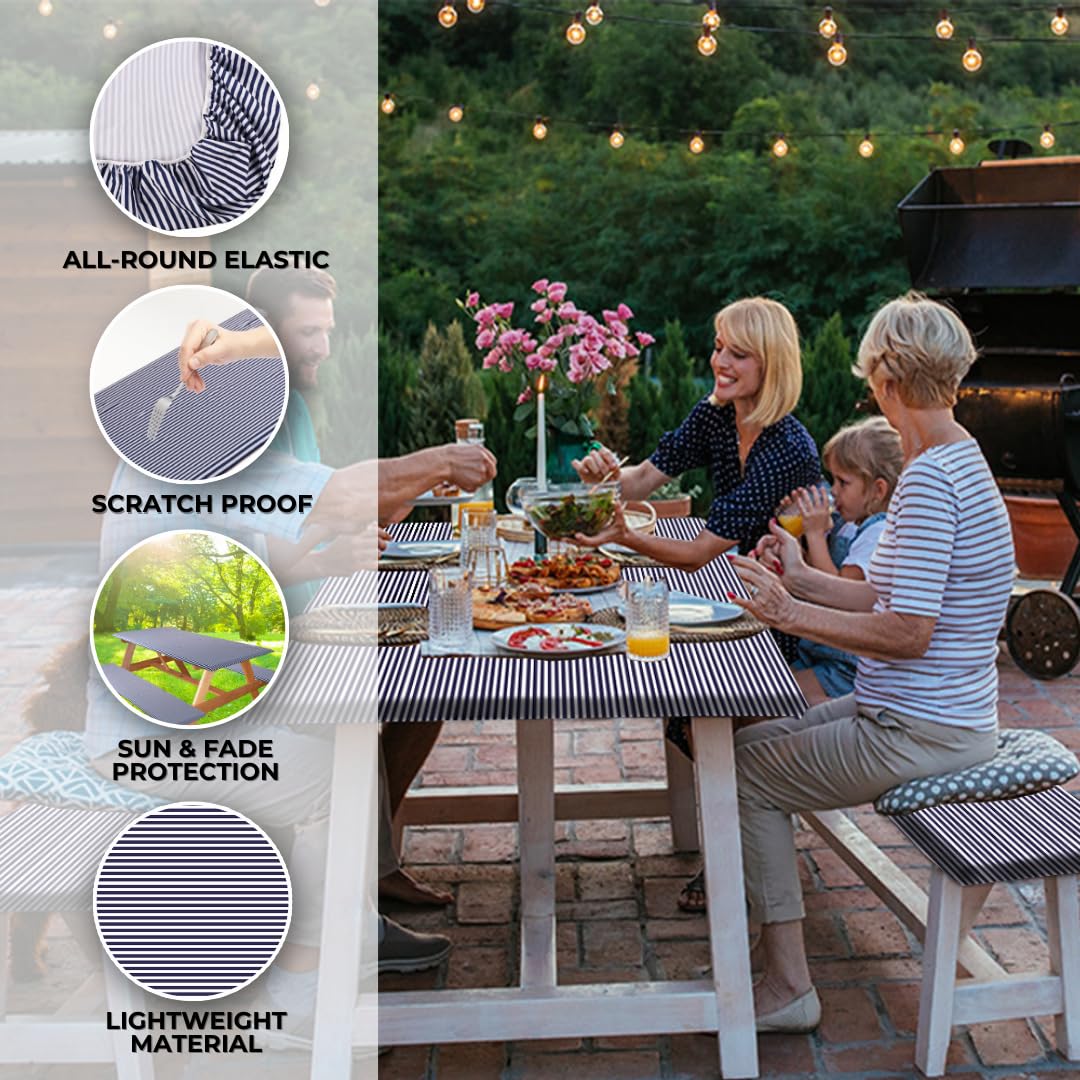 RNOONY wrinkle-free fabric dries quickly and resists stains.