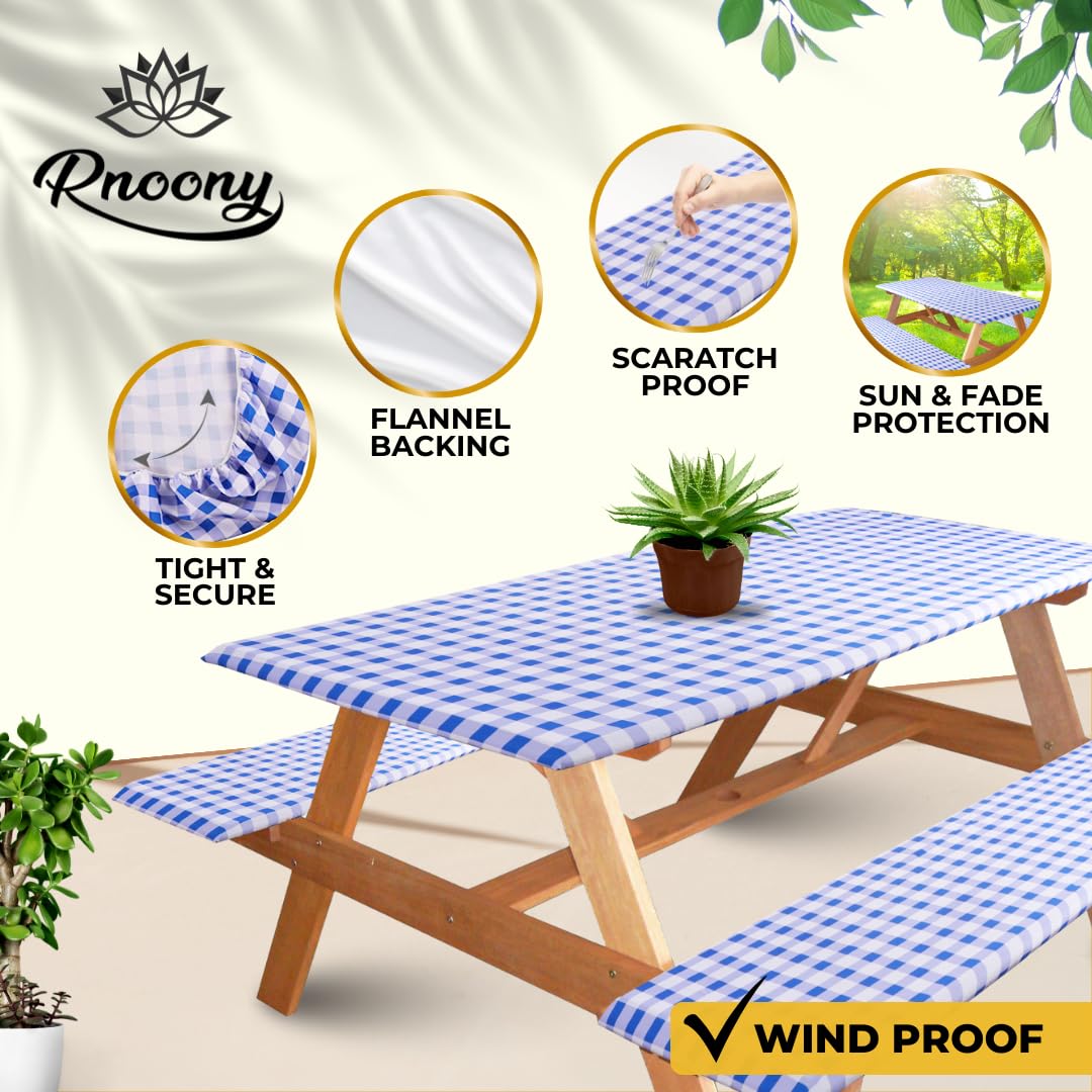RNOONY wrinkle-free, washable fabric for simple care after outdoor use.
