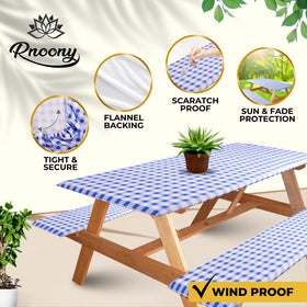 RNOONY wrinkle-free, washable fabric for simple care after outdoor use.