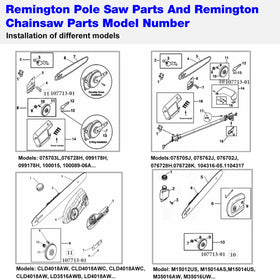 RO6G 107713-01 sprocket gear replacement part for Remington electric saws.