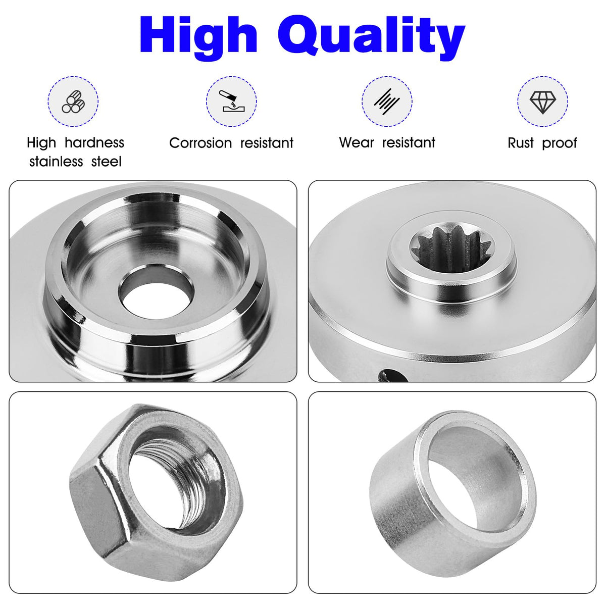 RO6G Echo blade adapter kit part number 90051100010 for precise fit.