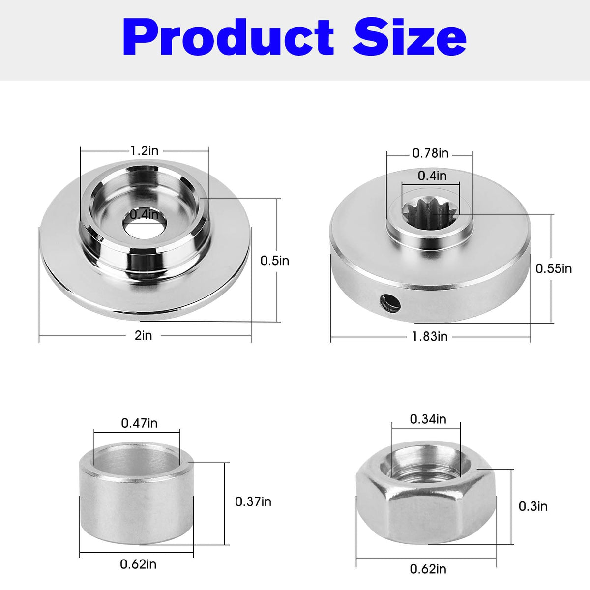 RO6G Echo brush cutter blade kit parts in stainless steel for longevity.