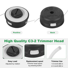 RO6G FSA57 spool made of durable metal and impact-resistant plastic