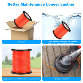 RO6G pre-soak tip improves elasticity before loading into a trimmer