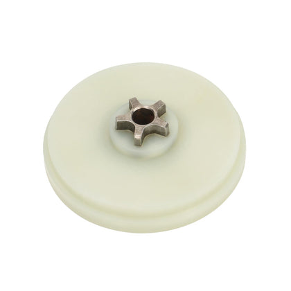 RO6G Remington sprocket gear closeup highlighting durable ABS construction.