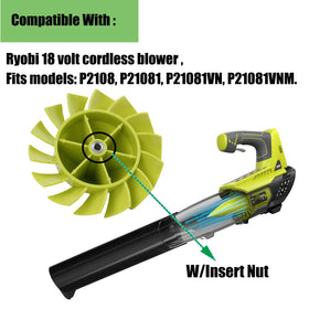 RO6G ryobi 18V leaf blower fan P21081 balances performance