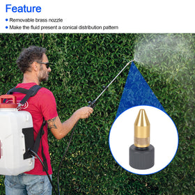 RO6G nozzle tips support spraying tasks from patios to driveways.