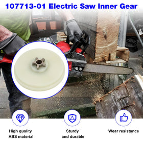 RO6G ABS sprocket gear resists impact for reliable replacements.