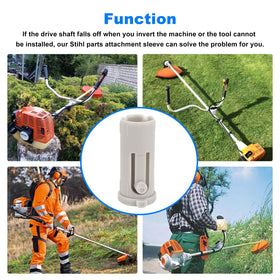 RO6G Trimmer sleeve 3-pack for multiple machines