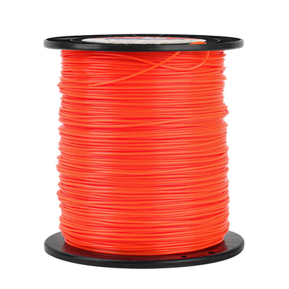 RO6G string trimmer line on red 1427 ft spool ideal for edging and light to medium weeds