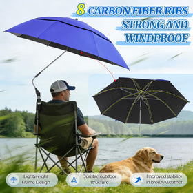 Roacasumy carbon fiber ribs deliver stable support while staying light.