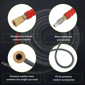 ROADFAR hose end connectors ensure secure attachment