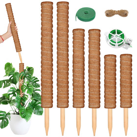 ROADPLUM coco coir pole 21-7in in pot upright support