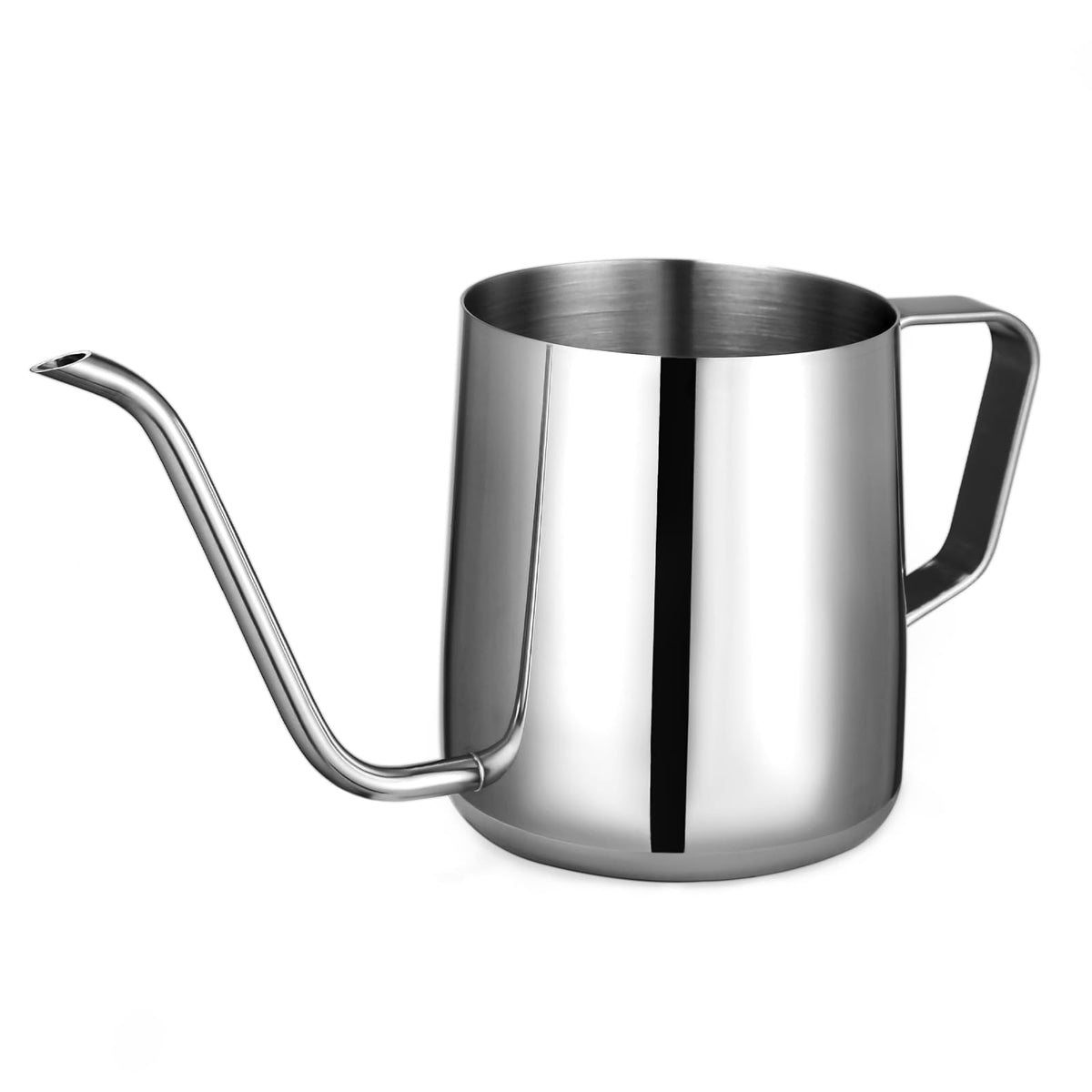Roamall long-spout gooseneck enables drip-free watering into narrow pots