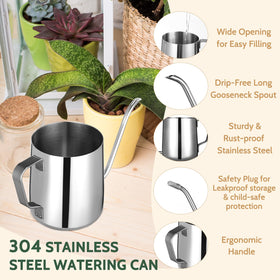 Roamall compact design fits small spaces and desktop planters