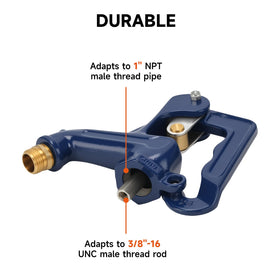 Roastove frost-proof outdoor faucet head ready for reliable weather-ready water access