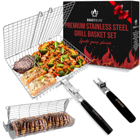 Roastwurks portable camping design makes outdoor cooking easy on trips.