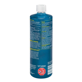 Robarb GLB Super Blue Pool Clarifier results in sparkling pool water after treatment.