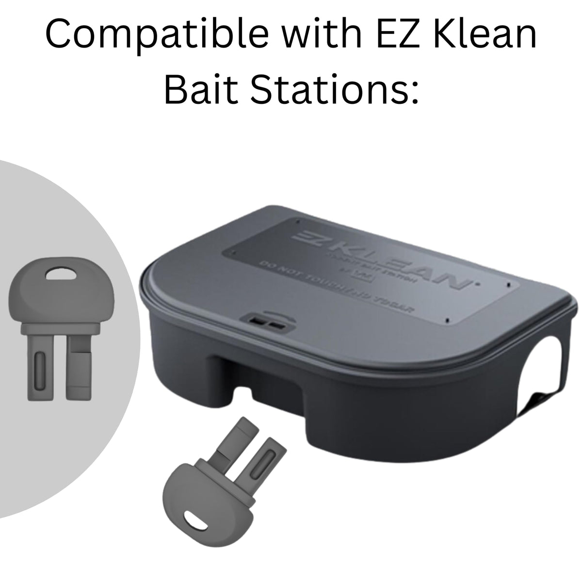 Robby's Cloud Exterminator's Choice black bait box key for safe use