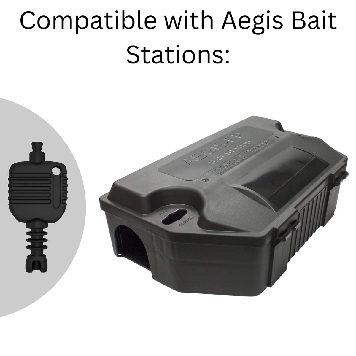 Robby's Cloud supports Aegis bait station compatibility for correct replacement.