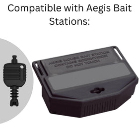 Robby's Cloud durable black plastic key for Aegis stations.