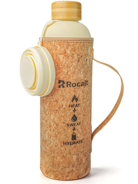 Rocalt sauna water bottle 34oz body with double-wall stainless steel