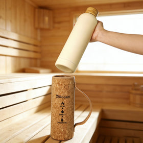 Rocalt sauna water bottle 34oz sauna setting heat-resistant context