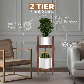 ROCCA modern bamboo design complements living rooms and offices.
