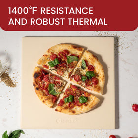 ROCKSHEAT food-grade stoneware keeps flavors pure and odors low.