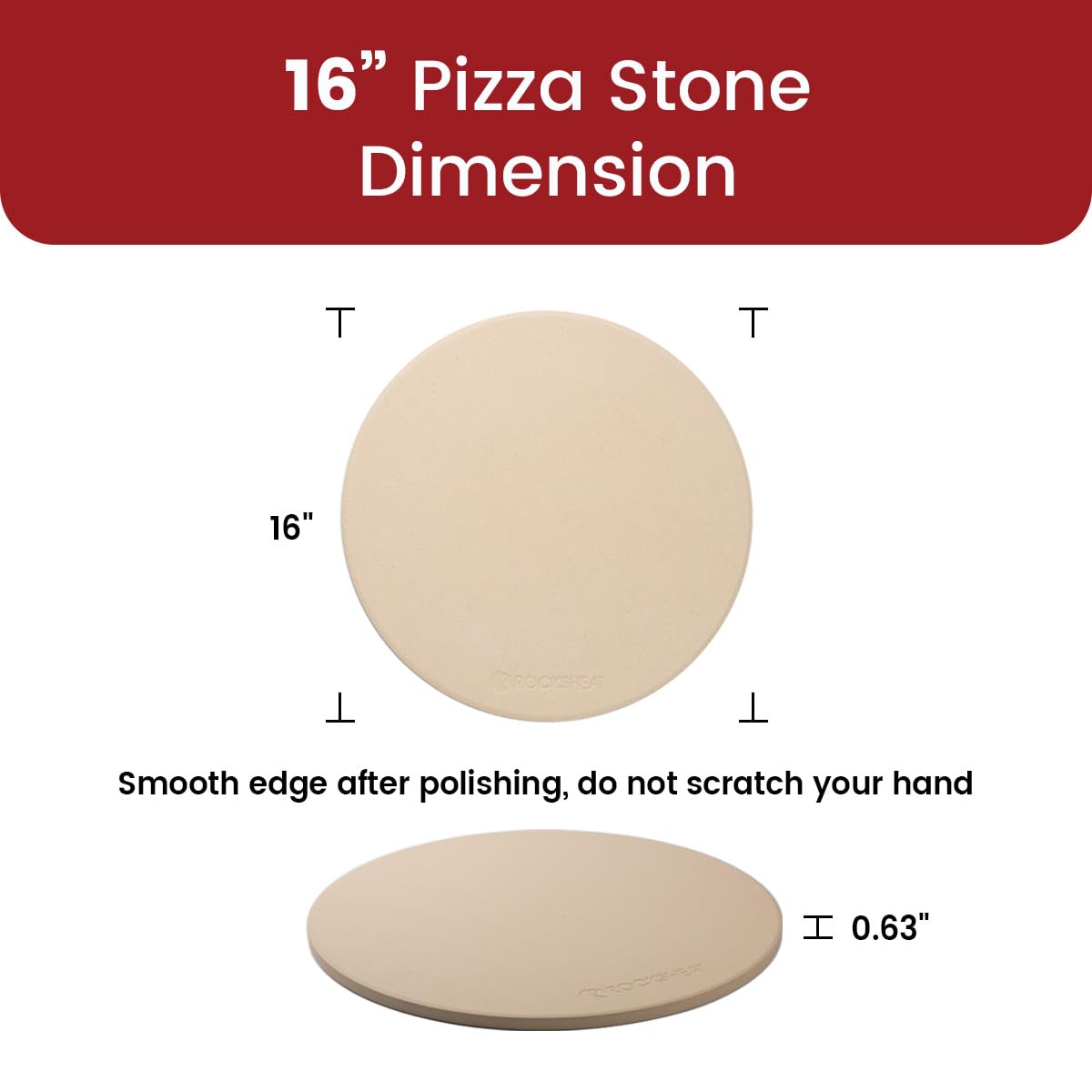 ROCKSHEAT 1400°F high-heat resistance for bold cooking.