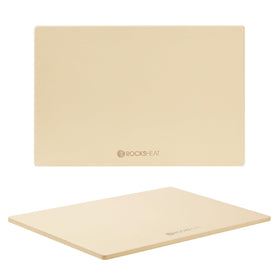 ROCKSHEAT extralong pizza stone rectangle for even baking in ovens