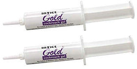 Rockwell Labs Invict Gold gel bait tube with plunger for precise indoor/outdoor use.