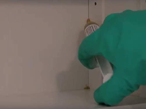 Rockwell Labs Invict Gold gel tube plunger-action enables controlled dosing.