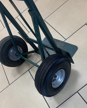 Rocky Mountain Goods pre-mounted steel wheel ready for quick installation