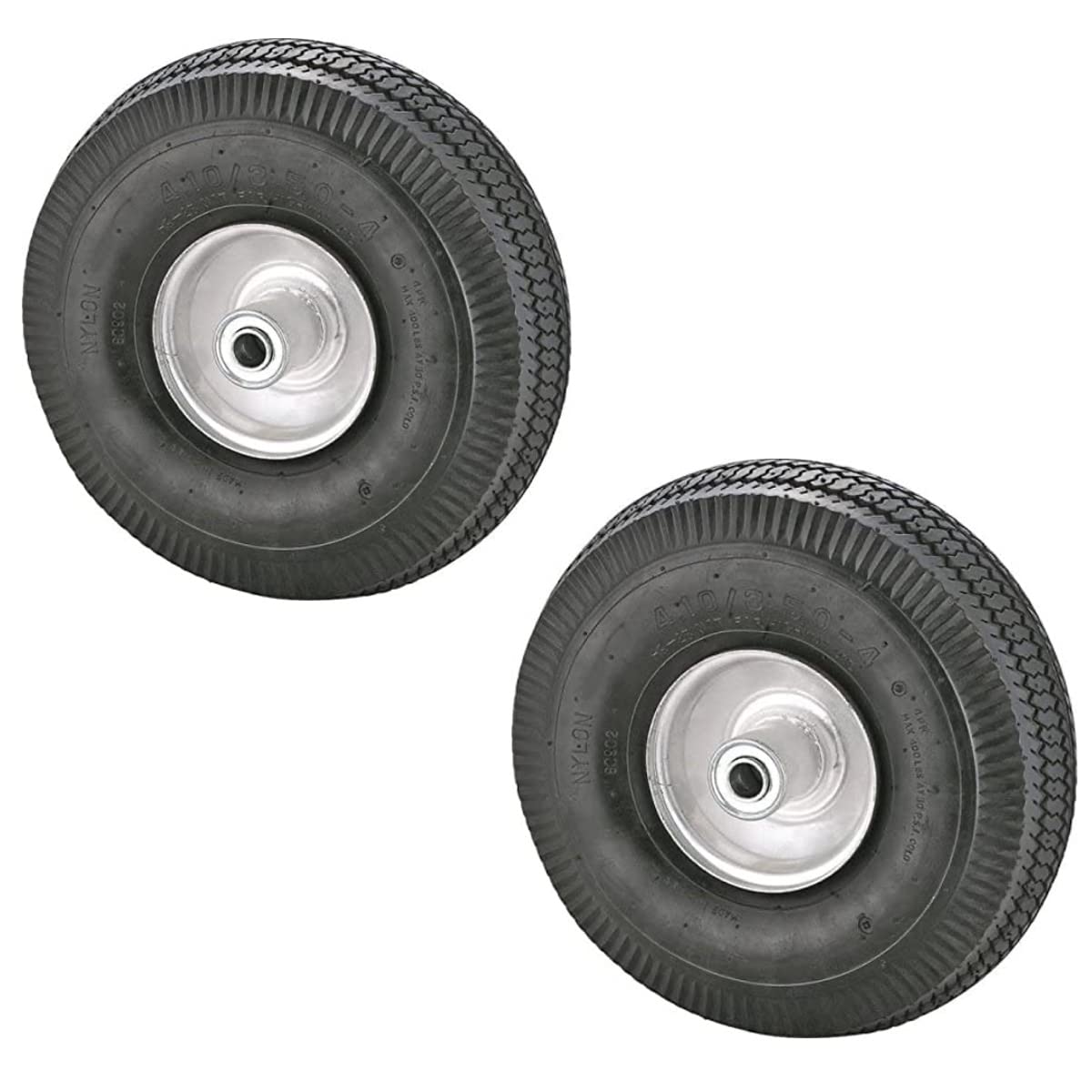Rocky Mountain Goods dolly wheel tire 4.10/3.50-4 with sawtooth tread for traction