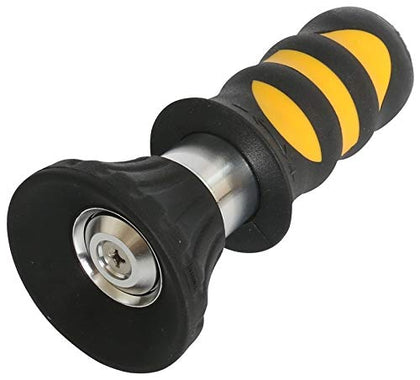 Rocky Mountain Goods Fireman Nozzle delivers a heavy stream for fast outdoor cleaning.