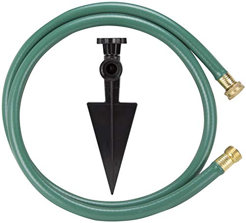 Rocky Mountain Goods garden hose extender with brass fittings for easier reach and leakproof connections.
