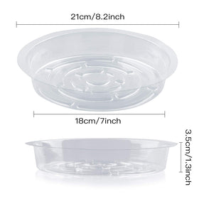 Rocutus easy-clean reusable saucer simplifies maintenance after watering.