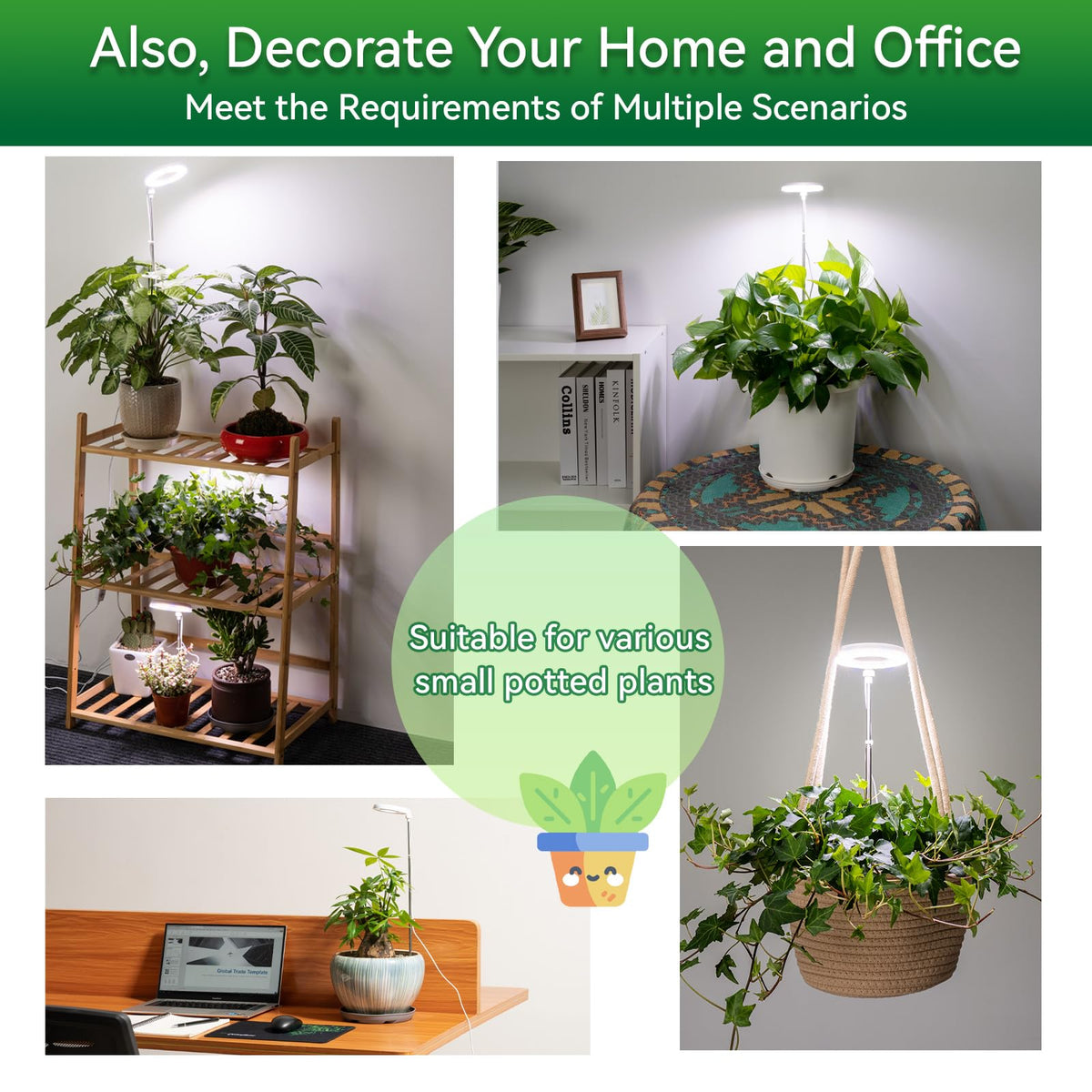 RODINTO compact design ideal for desks and shelves