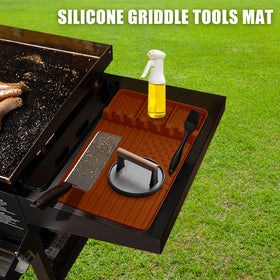 Rodnsurw anti-slip design prevents tool slips during busy cooks