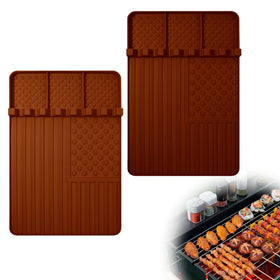 Rodnsurw roll-up storage enables compact, space-saving grilling setup