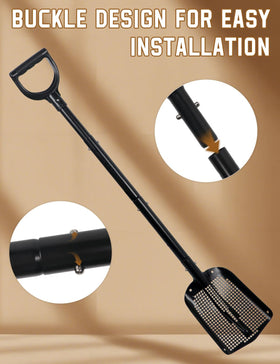 Roetelo chicken coop cleaning tool clears bedding debris efficiently.