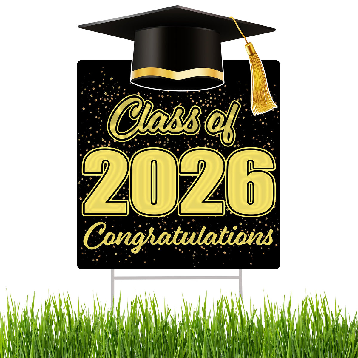 Rogue River Tactical class of 2026 yard sign 17x13 boosts curb appeal