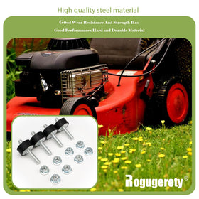 Rogugeroty rubber vibration isolator mount providing damping for smoother operation.