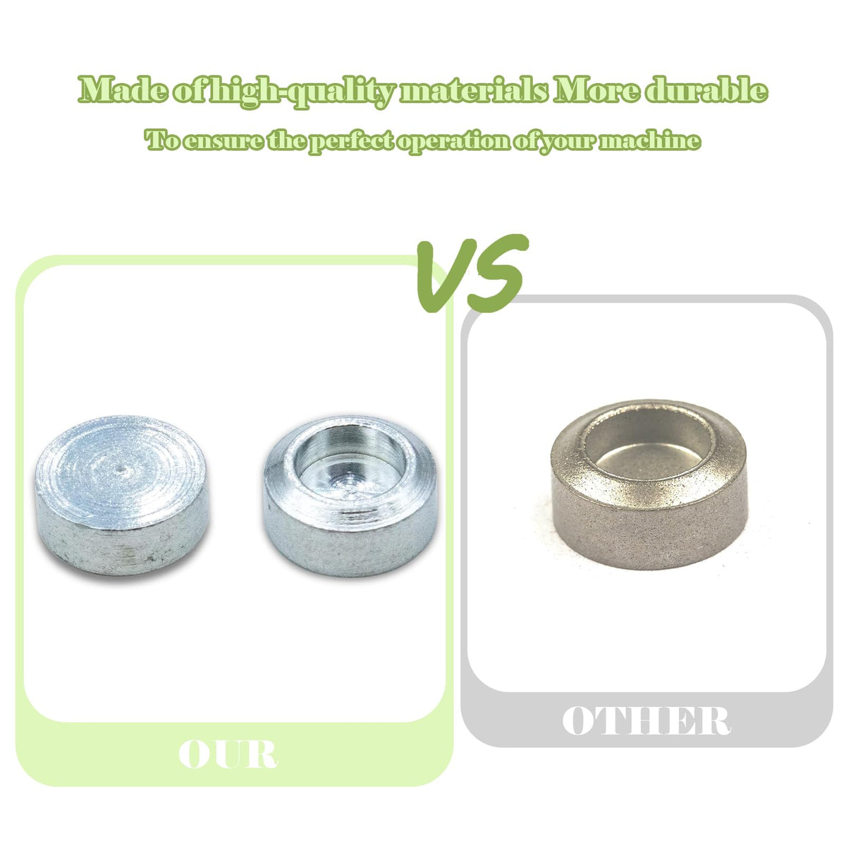 Rogugeroty valve cap closeup with matte finish for protection